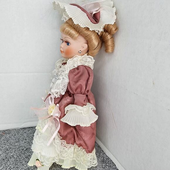 Porcelain Anastasia "Missy" Fine Bisque Cynthia Woodie Heritage Dolls 12" Tall - Picture 8 of 15